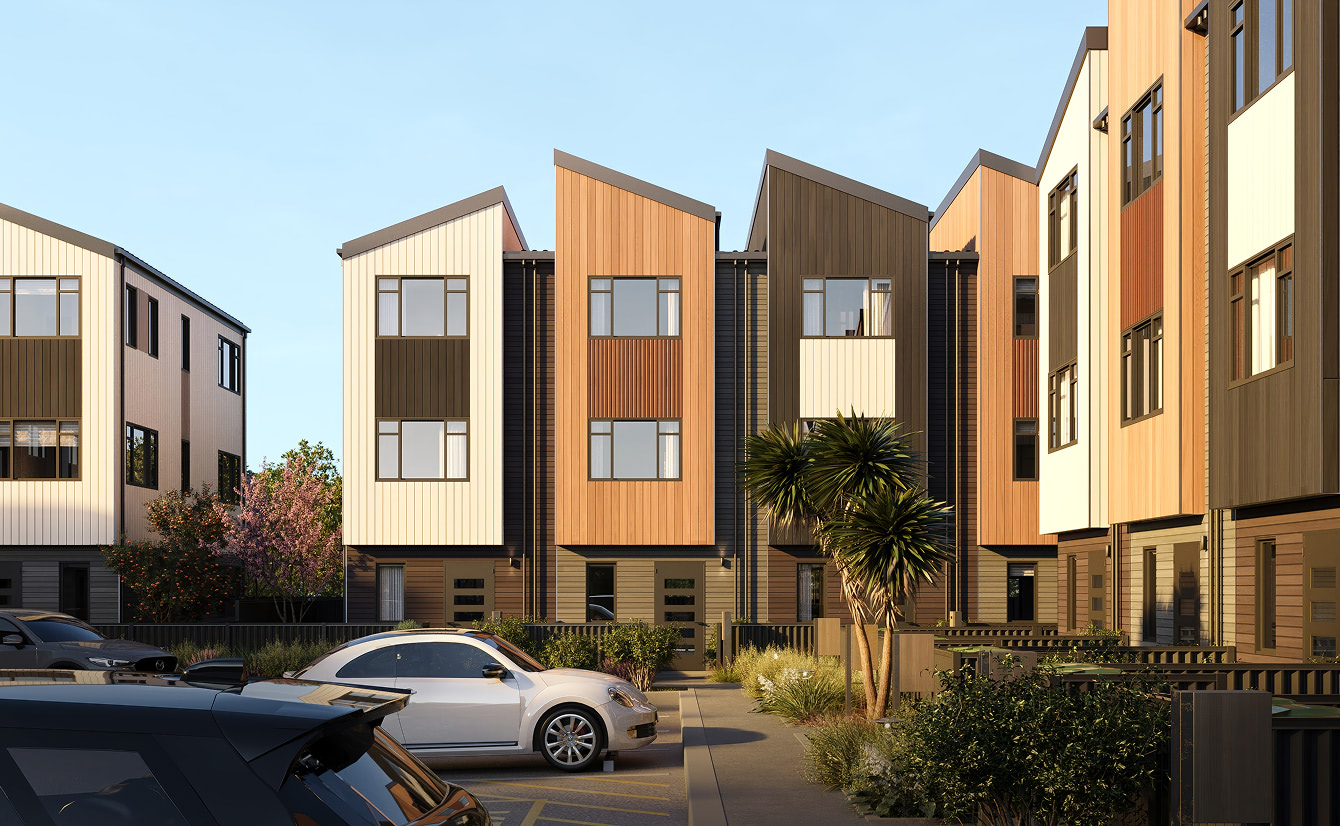 Concept image of Walmsley Terraces